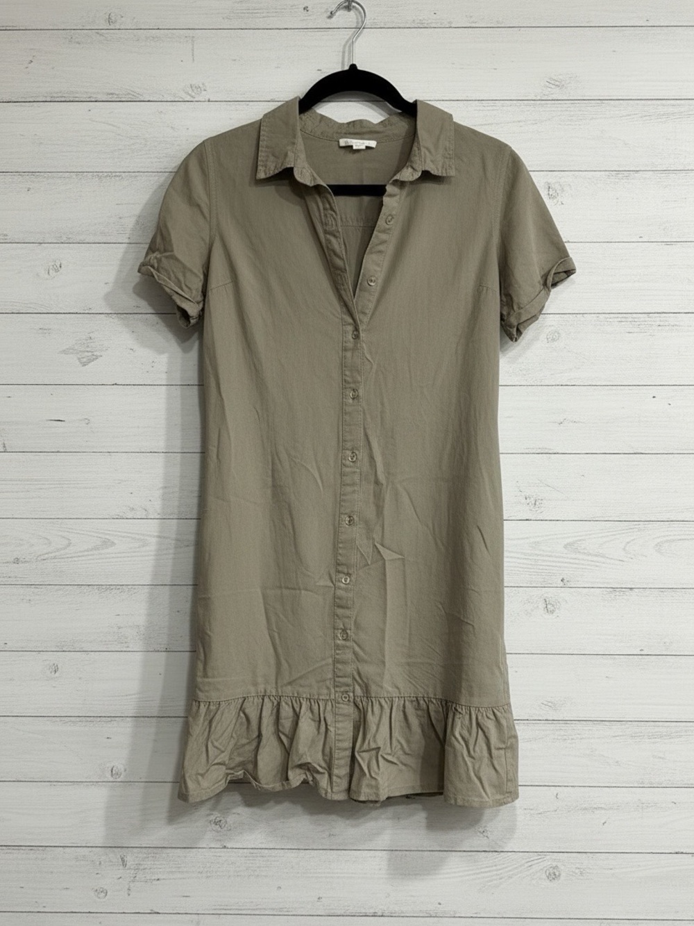 Japna‎ Women’s Small Green Tencel Shirt Dress